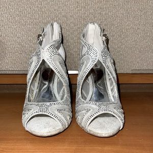 Gianna Bini Silver Heels